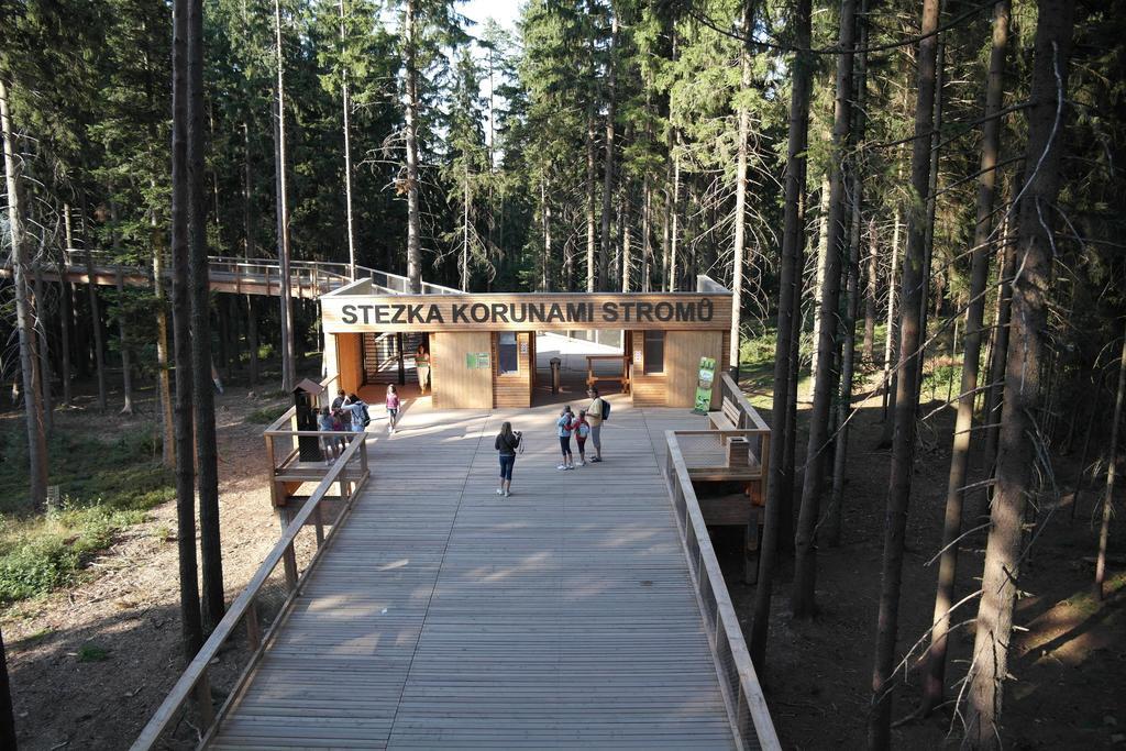 Appartamento Mysi V Bote Lipno Lipno nad Vltavou Esterno foto