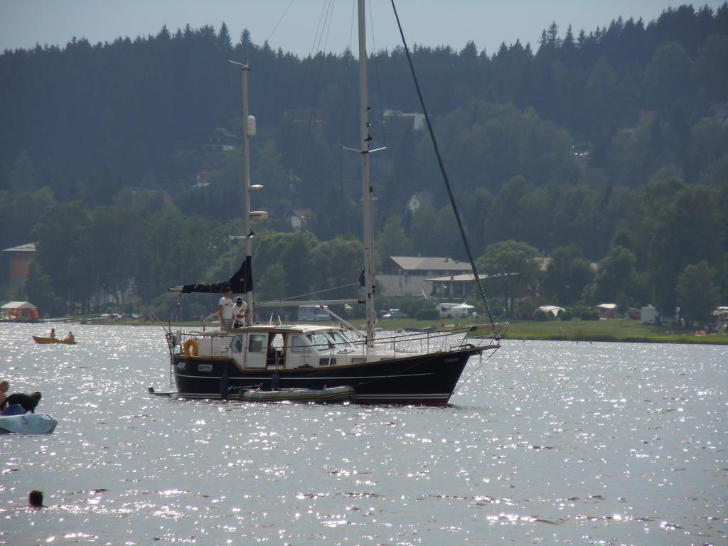 Appartamento Mysi V Bote Lipno Lipno nad Vltavou Esterno foto