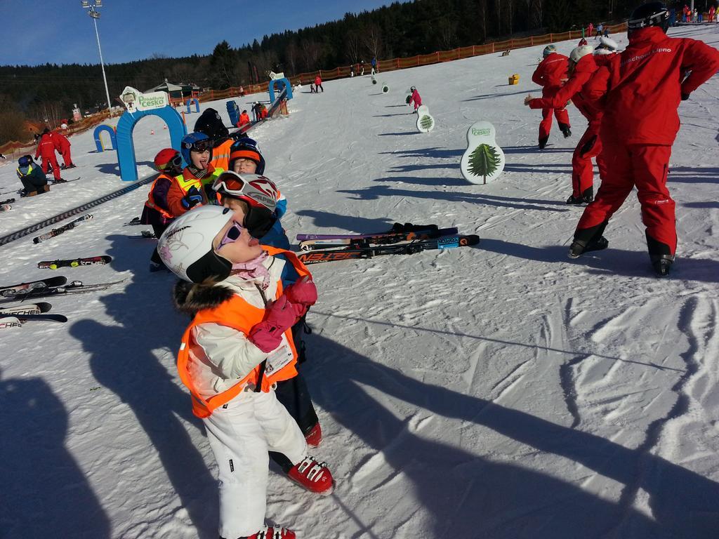 Appartamento Mysi V Bote Lipno Lipno nad Vltavou Esterno foto